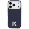 Etui Karl Lagerfeld Karl Head Logo MagSafe do iPhone 17 Pro niebieski