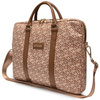 Guess Torba GUCB15HGCFSEW 16"brązowy/brown GCube Stripes
