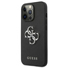 Guess GUHCP13LSA4GSBK iPhone 13 Pro/13 6,1" czarny/black hardcase Saffiano 4G Metal Logo