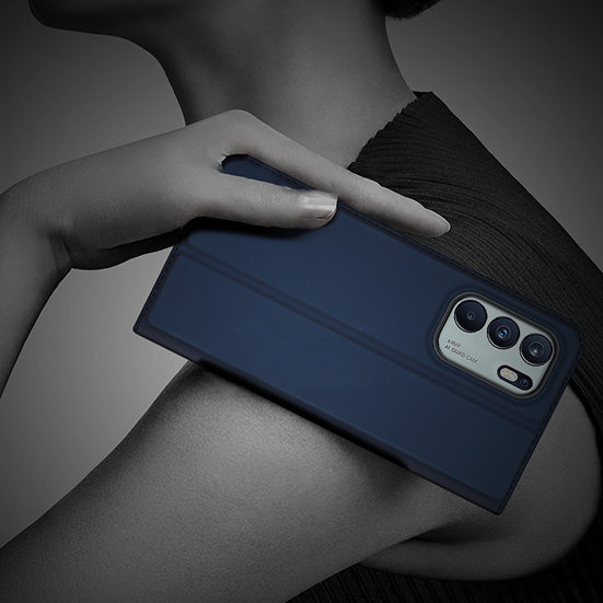 Dux Ducis Skin Pro Bookcase type case for Oppo Reno6 4G black