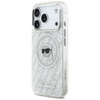 Etui Karl Lagerfeld IML Karl Head Logo   MagSafe do iPhone 17 Pro Max szary