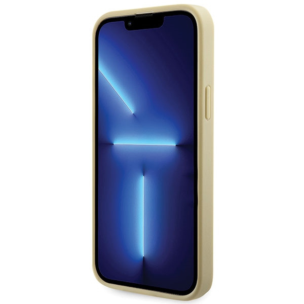 Guess GUHCP14MHDGTPD iPhone 14 Plus / 15 Plus 6.7" złoty/gold hardcase Rhinestone Triangle