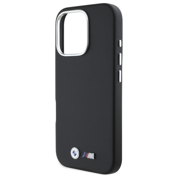 BMW BMHMP16X23PMWK iPhone 16 Pro Max      6.9" czarny/black hardcase M Smooth Full Wrapped Metal MagSafe
