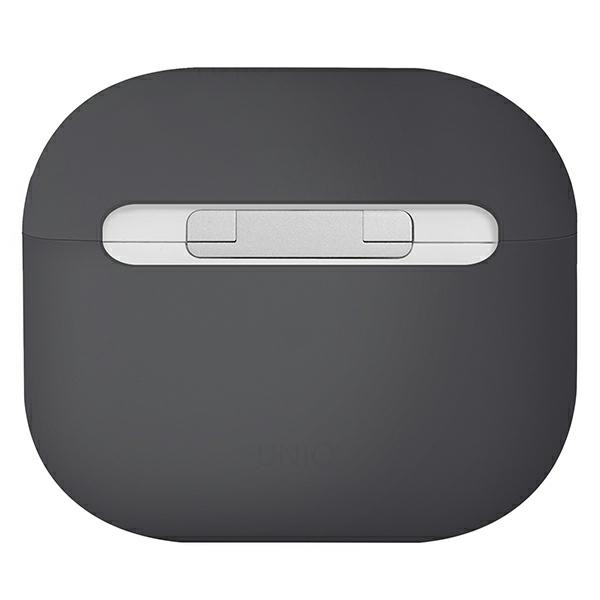 UNIQ etui Lino AirPods 3 gen.Silicone szary/ash grey