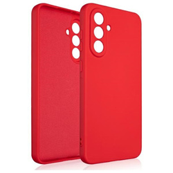 Etui Beline Silicone do Samsung A56 5G czerwony