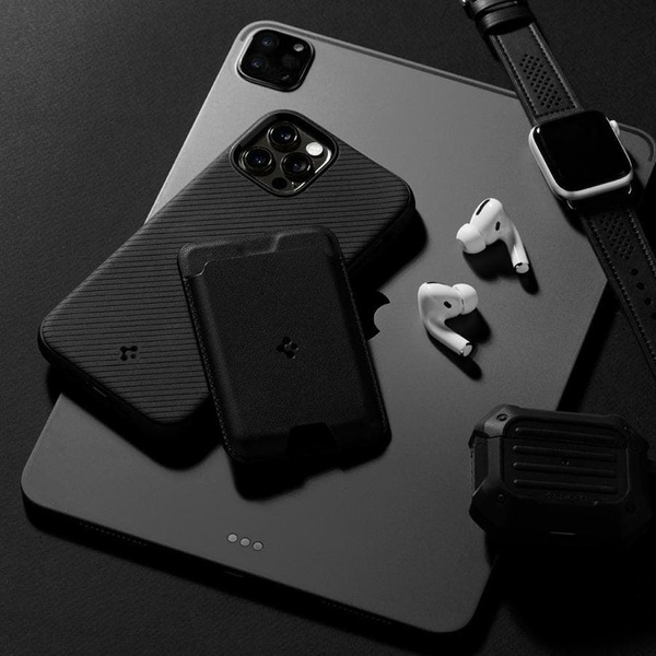 Spigen Valentinus Magnetic Wallet with MagSafe - Black