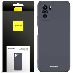 Spacecase Etui Silicone Case Redmi Note 10/10s black