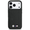 Etui BMW M Quilted Logo MagSafe do       iPhone 17 Pro czarny