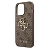 Guess GUHCP13L4GMGBR iPhone 13 Pro / 136,1" brązowy/brown hardcase 4G Big Metal Logo