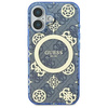 Guess GUHMP16SH4PYEEB iPhone 166.1" niebieski/blue hardcase IML Peony On 4G Background MagSafe