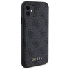 Zestaw Guess GUBPM5N614GEMGK iPhone11 6.1" hardcase + Powerbank 5000mAh MagSafe czarny/black 4G Metal Logo