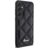 Guess GUHCS23FEPSQSQSK S23 FE S711czarny/black hardcase Quilted Metal Logo