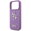 Etui Guess Fixed Glitter Big 4G do       iPhone 17 Pro liliowy