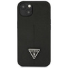 Guess GUHCP14MPSATLK iPhone 14 Plus / 15 Plus 6.7" czarny/black hardcase SaffianoTriangle Logo