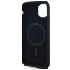 Karl Lagerfeld KLHMN61SCMKCRHK iPhone 11 / Xr 6.1" czarny/black hardcase Silicone Karl & Choupette MagSafe