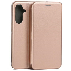 Etui Beline Book Magnetic Samsung A26 5G  różowo-złoty/rosegold