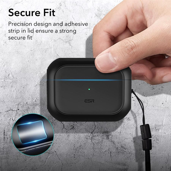 ESR Orbit Halolock with MagSafe for Apple AirPods Pro 1 / 2 - black