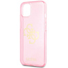 Guess GUHCP13SPCUGL4GPI iPhone 13 mini 5,4" różowy/pink hard case Glitter 4G Big Logo