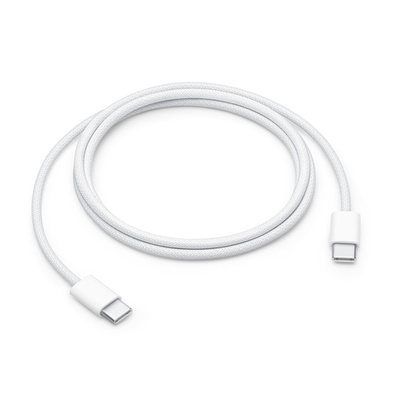 Kabel USB-C - USB-C A2795 Apple MW493ZM/A 60W 1m - biały ORYGINALNA PLOMBA