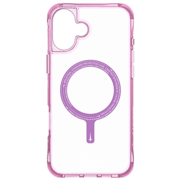 Skinarma etui Saido iPhone 16 6.1"        Magnetic Charging różowy/pink