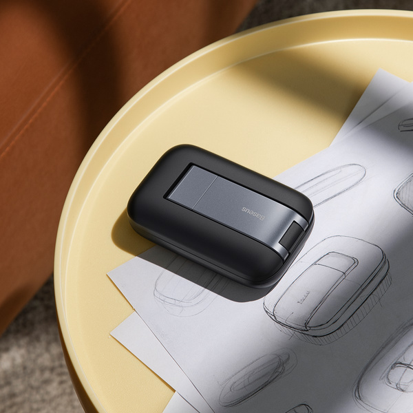 Baseus Seashell Series adjustable phone stand - black