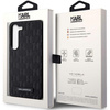 KARL LAGERFELD KLHCS24MSAKLHPK S24+ S926 HARDCASE CZARNY/BLACK SAFFIANO MONO METAL LOGO