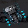 USAMS Ład. sam. 2xUSB C13 2,1A 3w1 (microUSB/USB-C/lightning) czarny/black NTU35YTSC13TZ