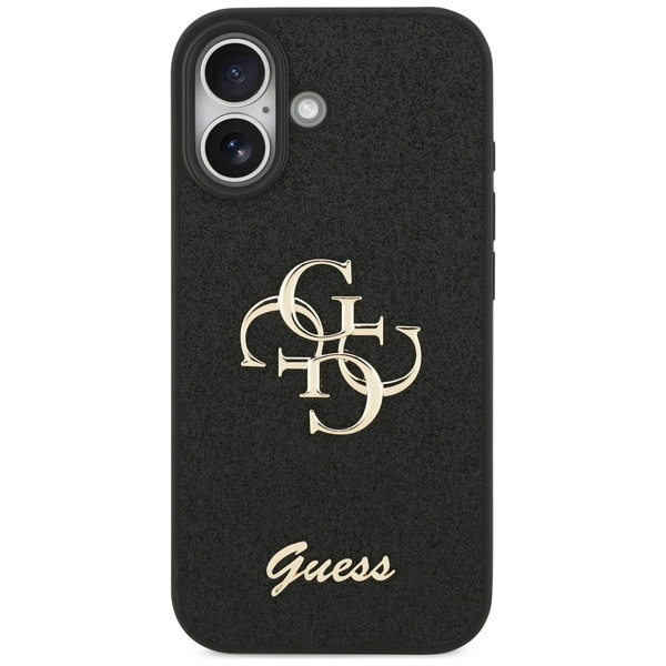 Etui Guess 4G Strap 4G Classic Logo do   iPhone 17 czarny