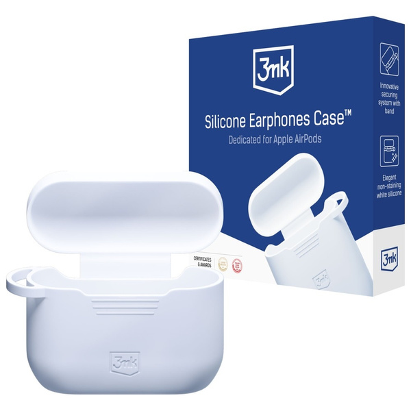 Etui 3MK Silicone AirPods Case do Apple AirPods Pro 3 biały