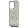 Karl Lagerfeld KLHCP16XHKHDCELK iPhone    16 Pro Max 6.9" czarny/black hardcase IML Rhinestones Karl Head