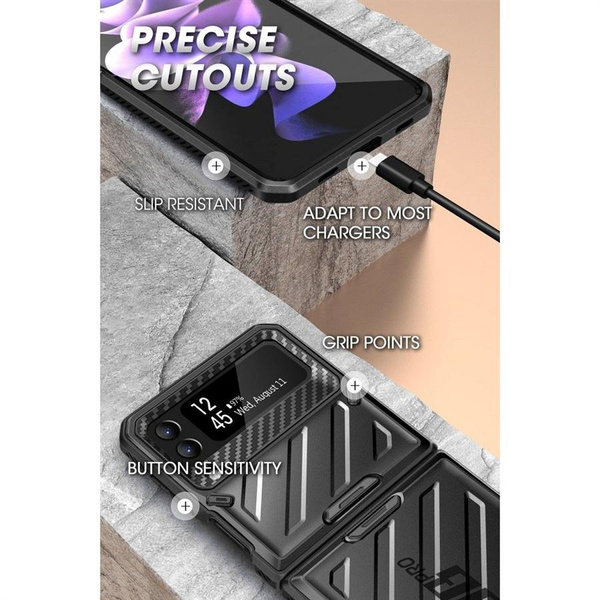 SUPCASE UNICORN BEETLE PRO GALAXY Z FLIP 4 BLACK