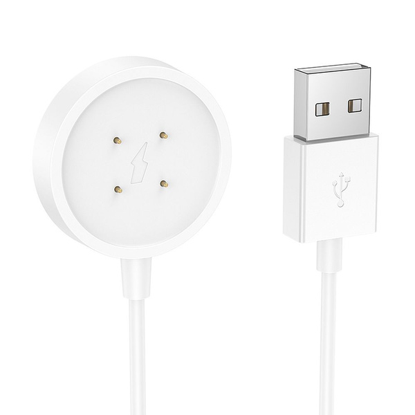 Kabel do ładowania smartwatcha Hoco 0,6 m Y24 biały