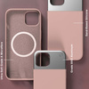 ATOM STUDIOS ETUI SPLIT SILICONE MAGSAFE IPHONE 13 RÓŻOWY