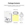 RINGKE SLIM APPLE AIRTAG SMOKE BLACK