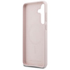Etui Karl Lagerfeld Silicone Karl&Choupette Heads MagSafe do Samsung Galaxy S25 FE różowy