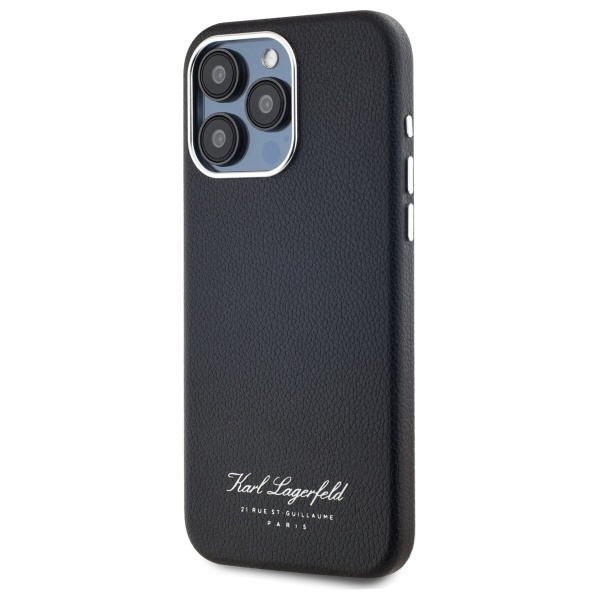 Karl Lagerfeld KLHCP15XPGWCMKHK iPhone    15 Pro Max 6,7" hardcase czarny/black hotel RSG