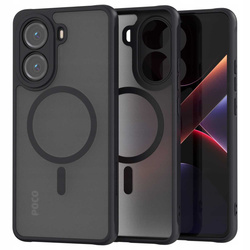 Spacecase Etui Hybrid Mag Poco X7 Pro 5G black