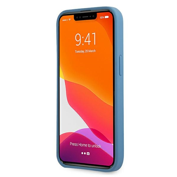 Guess GUHCP13S4GMRBL iPhone 13 mini 5,4" niebieski/blue hardcase 4G with ring stand