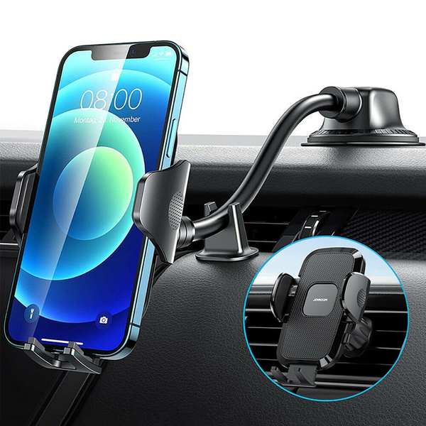 JOYROOM MECHANICAL LONG ARM CAR PHONE HOLDER FOR DASHBOARD BLACK (JR-ZS259)