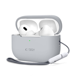 TECH-PROTECT SILICONE APPLE AIRPODS PRO 1 / 2 CRAYON GREY