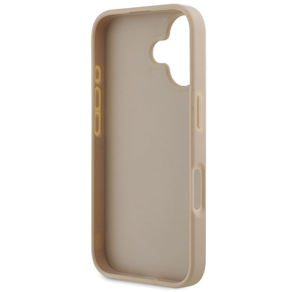 DKNY DKHCP16SPCPTSSP iPhone 16 6.1"różowy/pink hardcase Checkered Pattern & Printed Stripes