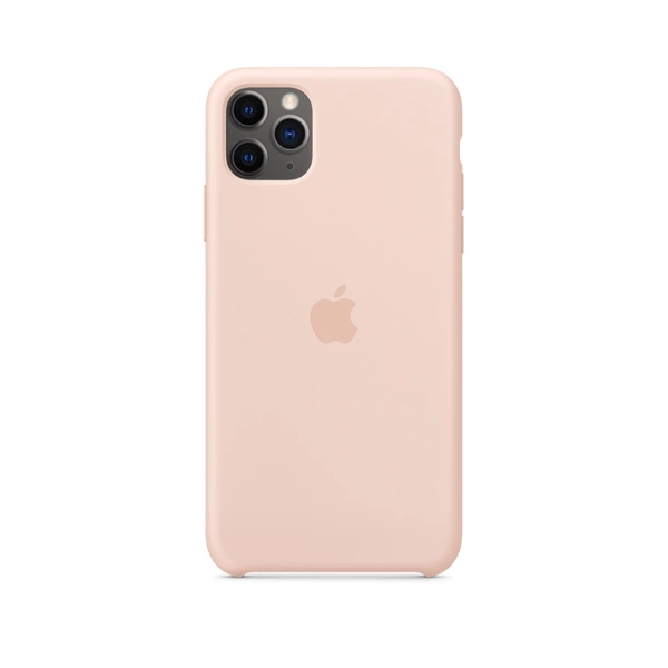 APPLE SILICONE CASE IPHONE 11 PRO MAX PINK SAND BEZ OPAKOWANIA