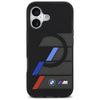 Etui BMW M IML Metal Buttons Tricolor    Lines MagSafe do iPhone 17 czarny