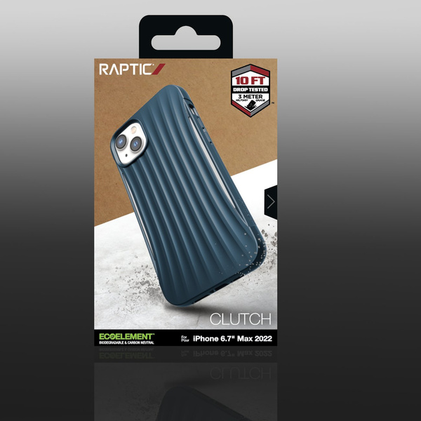 Raptic X-Doria Clutch Case etui iPhone 14 Plus pokrowiec plecki niebieski