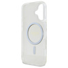 Guess GUHMP16MHFGERET iPhone 16 Plus     6.7" przeźroczysty/transparent hardcase IML Glitter Circle MagSafe