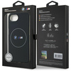 Etui BMW IML Metal White Circle MagSafe  do iPhone 16e czarny