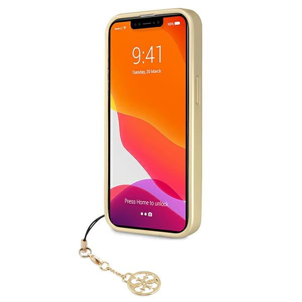 Guess GUHCP13XGF4GGR iPhone 13 Pro Max6,7" szary/grey hardcase 4G Charms Collection