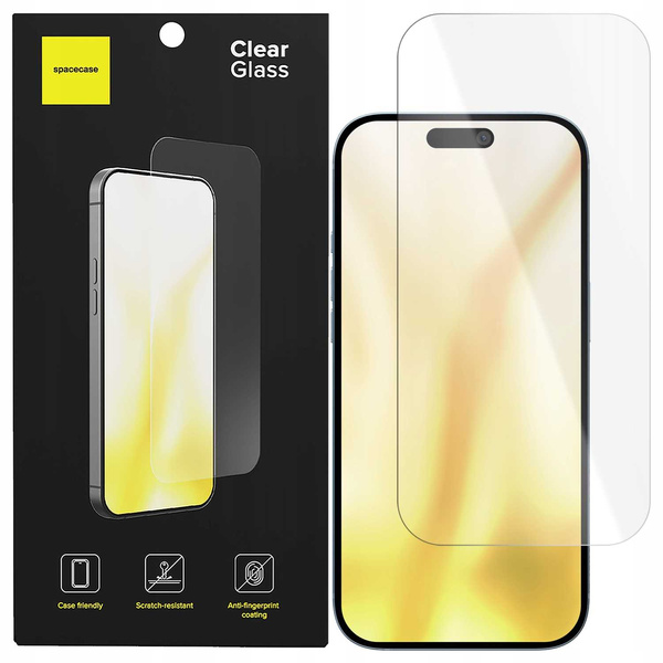 Spacecase Szkło hartowane Glass Clear  iPhone 17 Pro Max