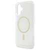 Guess GUHMP16MHFGERET iPhone 16 Plus     6.7" przeźroczysty/transparent hardcase IML Glitter Circle MagSafe