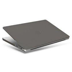 UNIQ etui Claro MacBook Pro 16"          (2021/2023/2024) przezroczysty szary/smoke matt grey